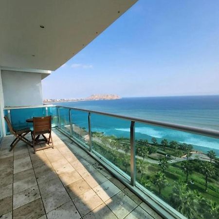 Exclusivo Y Moderno Depa En Miraflores Vista Al Mar Y A La Ciudad Amoblado Apartments Lima Eksteriør billede