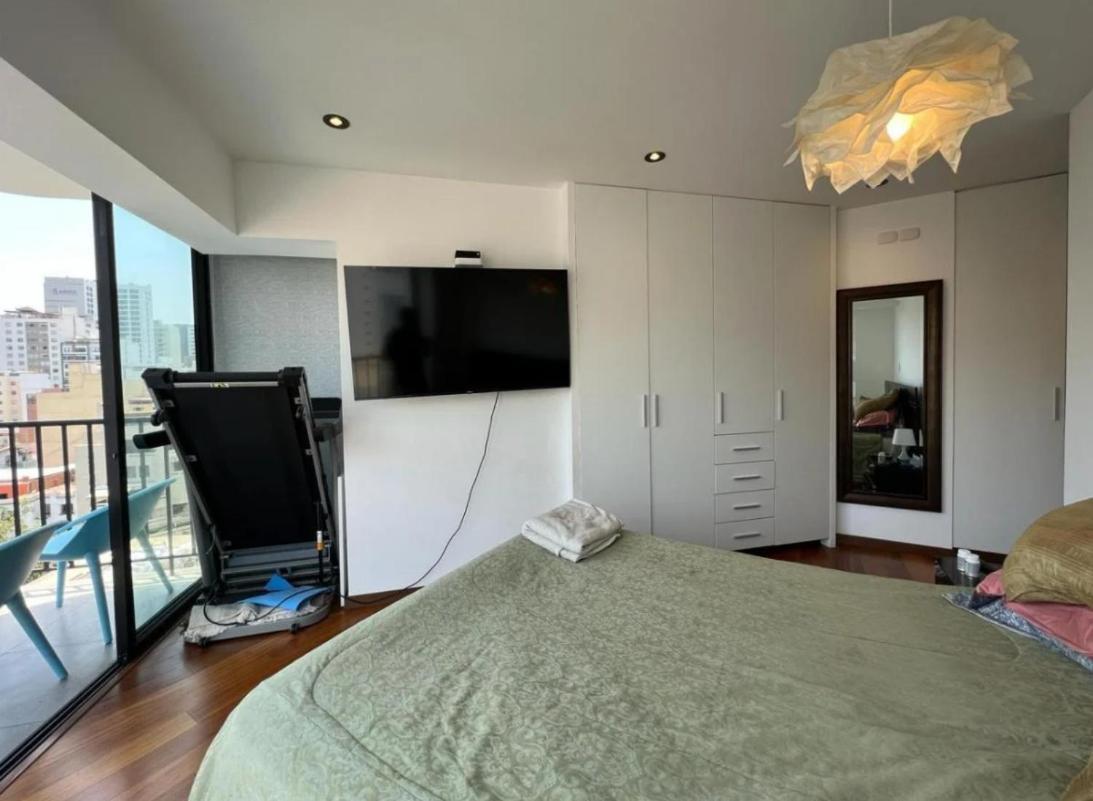 Exclusivo Y Moderno Depa En Miraflores Vista Al Mar Y A La Ciudad Amoblado Apartments Lima Eksteriør billede
