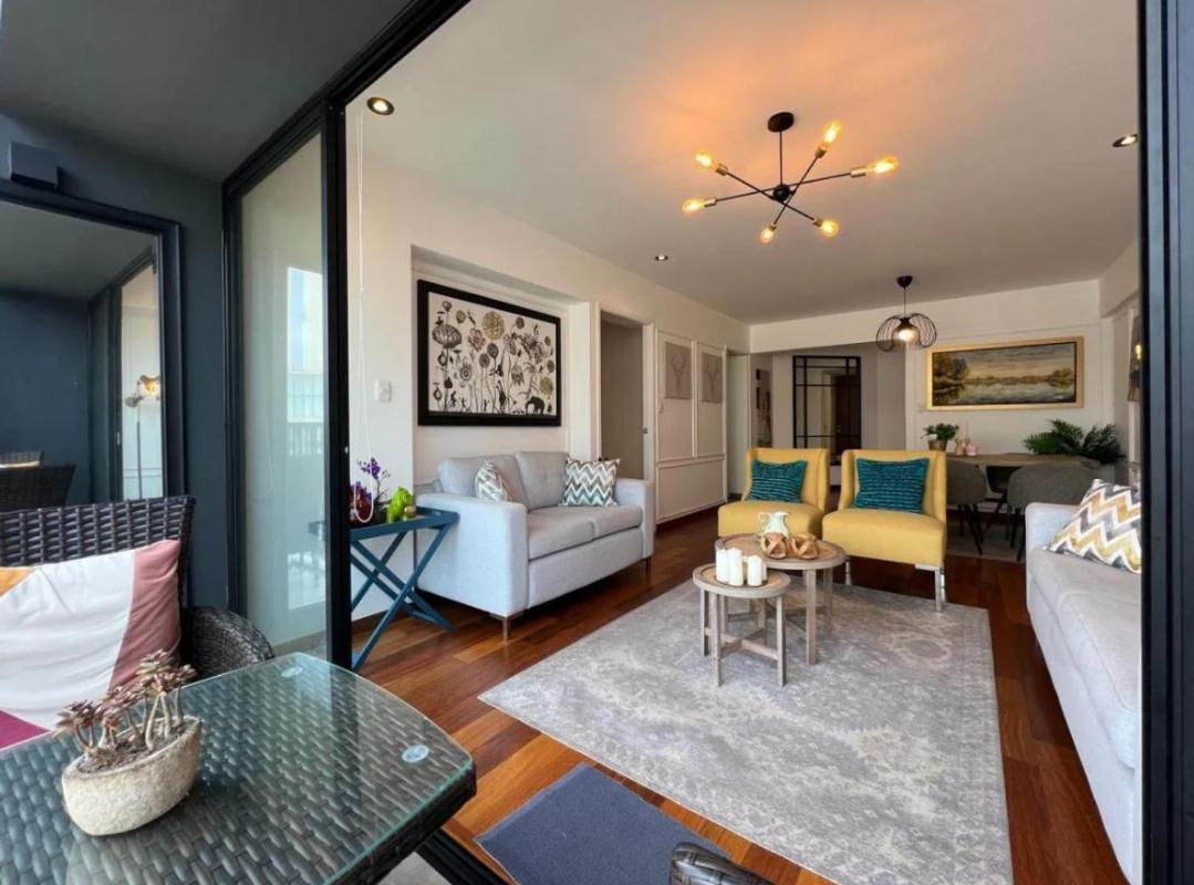Exclusivo Y Moderno Depa En Miraflores Vista Al Mar Y A La Ciudad Amoblado Apartments Lima Eksteriør billede